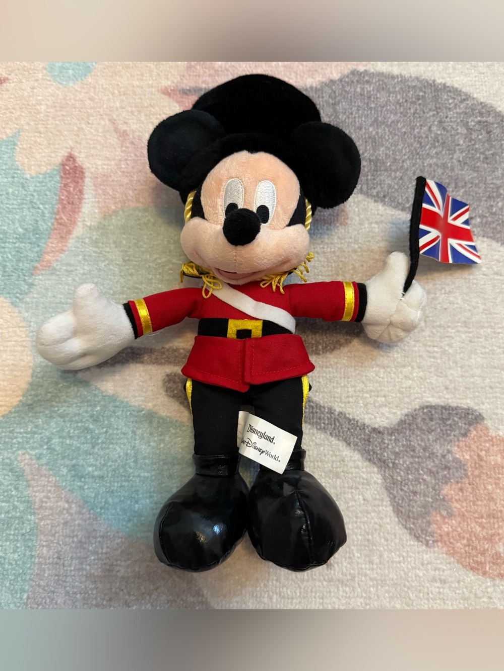 Vintage Disney Parks Epcot England Pavilion Mickey Mouse Plush